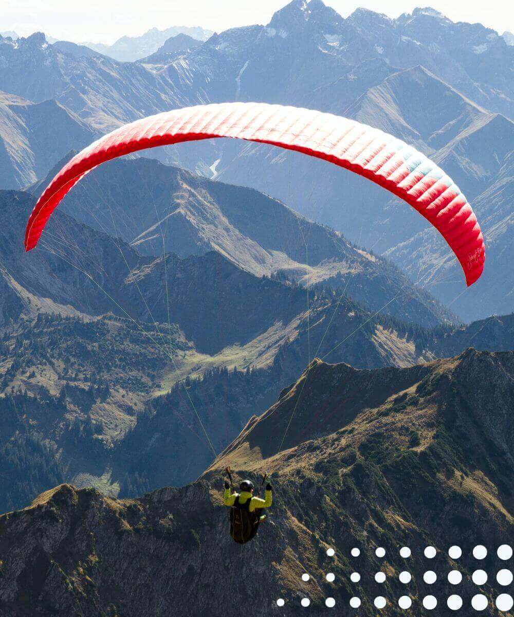 vuelo en parapente