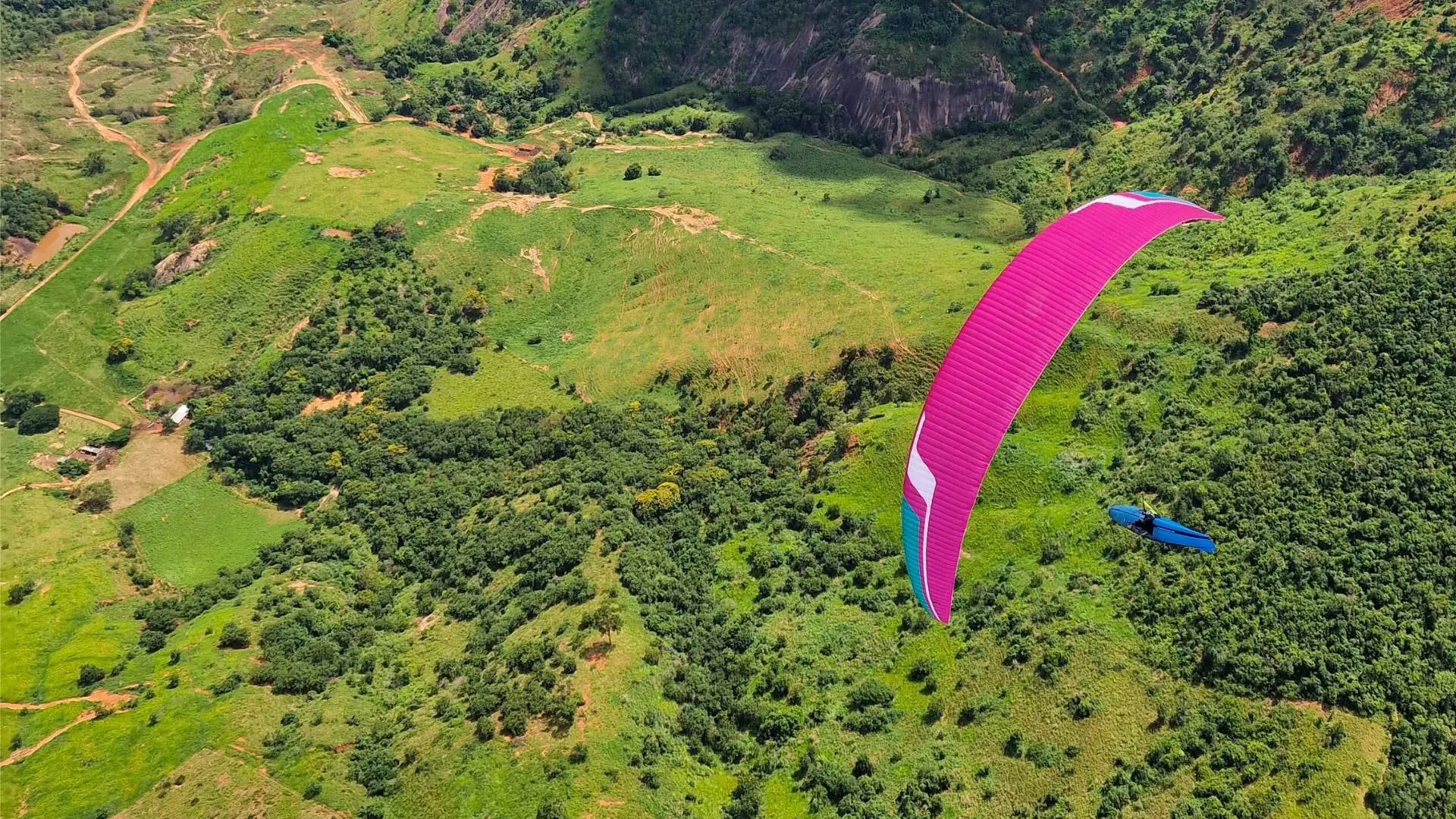 Marcelo Sánchez Vilchez, piloto de parapente